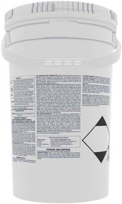 Doheny's 3 Inch Stabilized Chlorine Tablets | Pro-Grade Pool Sanitizer. Long Lasting. Slow Dissolving. 99% Pure Tri-Chlor. Individually Wrapped - 50lb