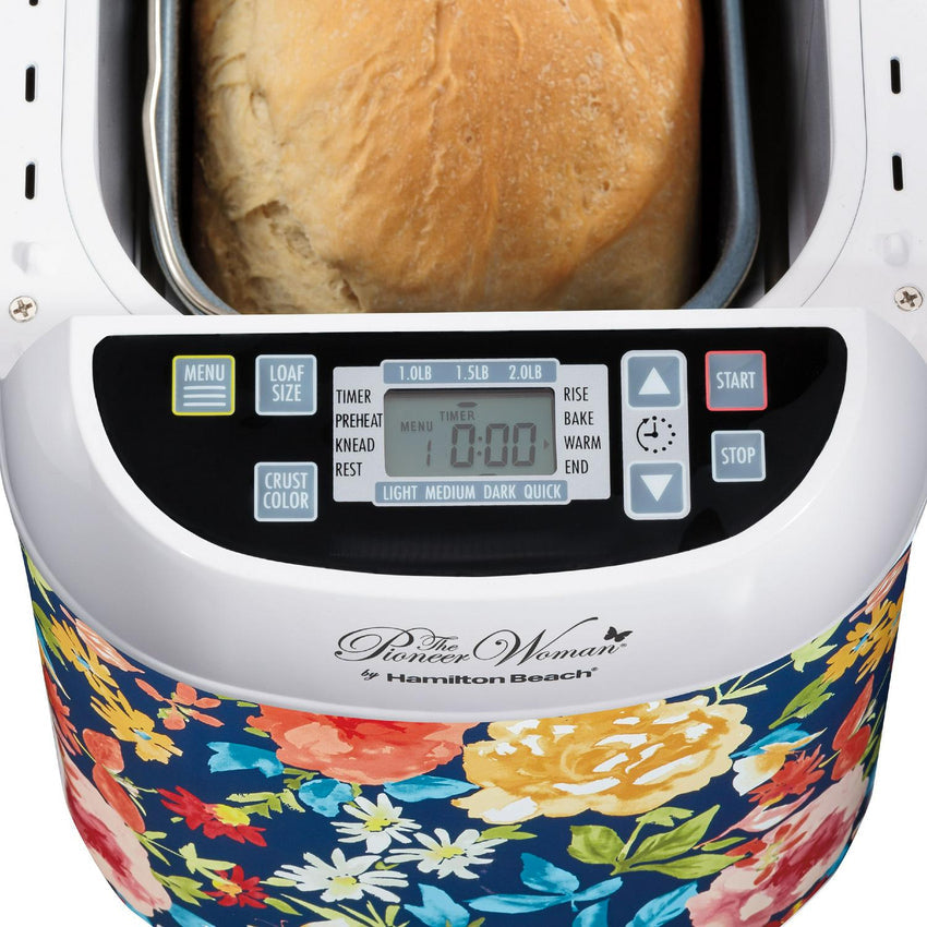 The Pioneer Woman Artisan Dough and Bread Maker by Hamilton Beach. Fiona Floral