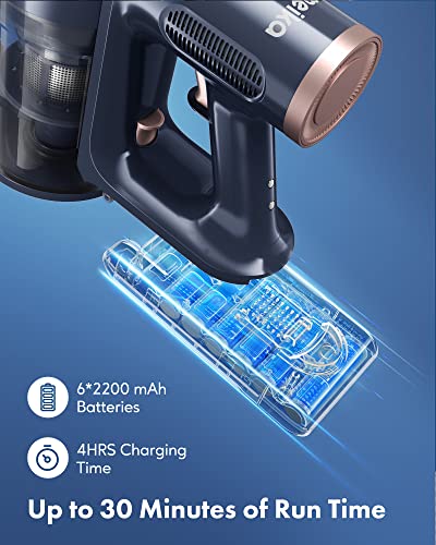 Homeika Cordless Vacuum Cleaner. 20Kpa Powerful Suction Vacuum with LED Display