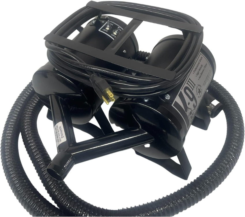 Dog Blow Dryer- Heavy Duty Durable Design with High Performance for Professional Grooming and at Home