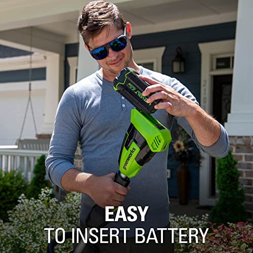 40V 8 Brushless Edger. 4.0Ah USB Battery and Charger Included