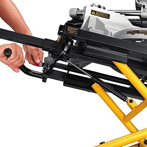 DEWALT Miter Saw Stand With Wheels (DWX726). Yellow