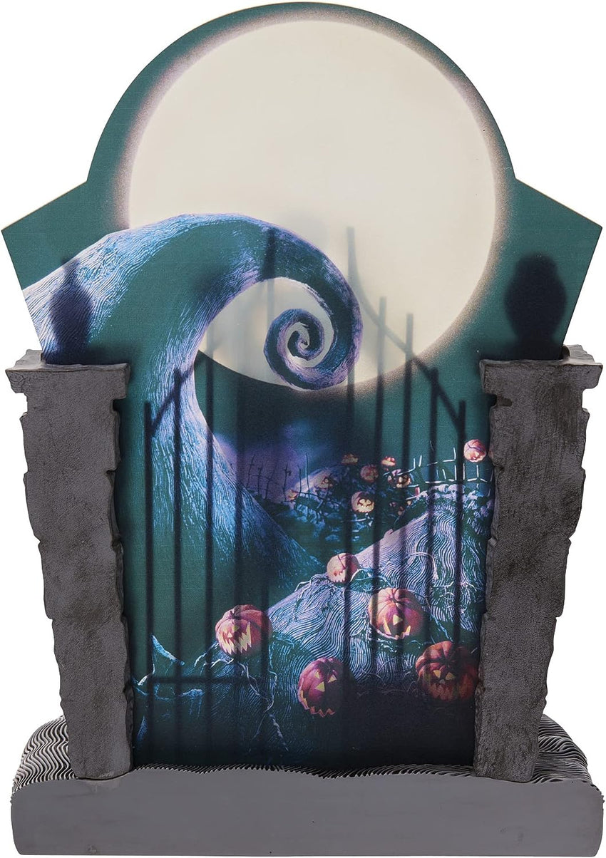 Nightmare Jack and Sally Dancing Light Statue. 9