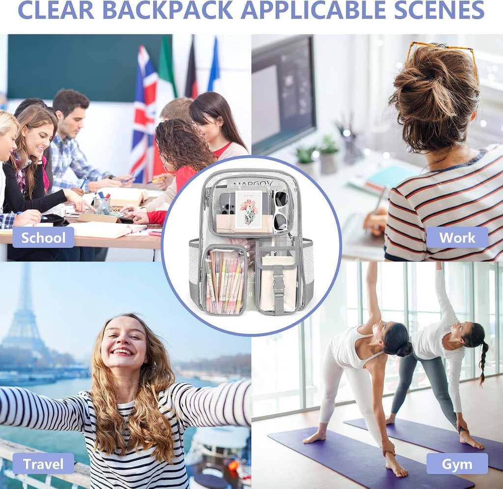 Clear Backpack for School