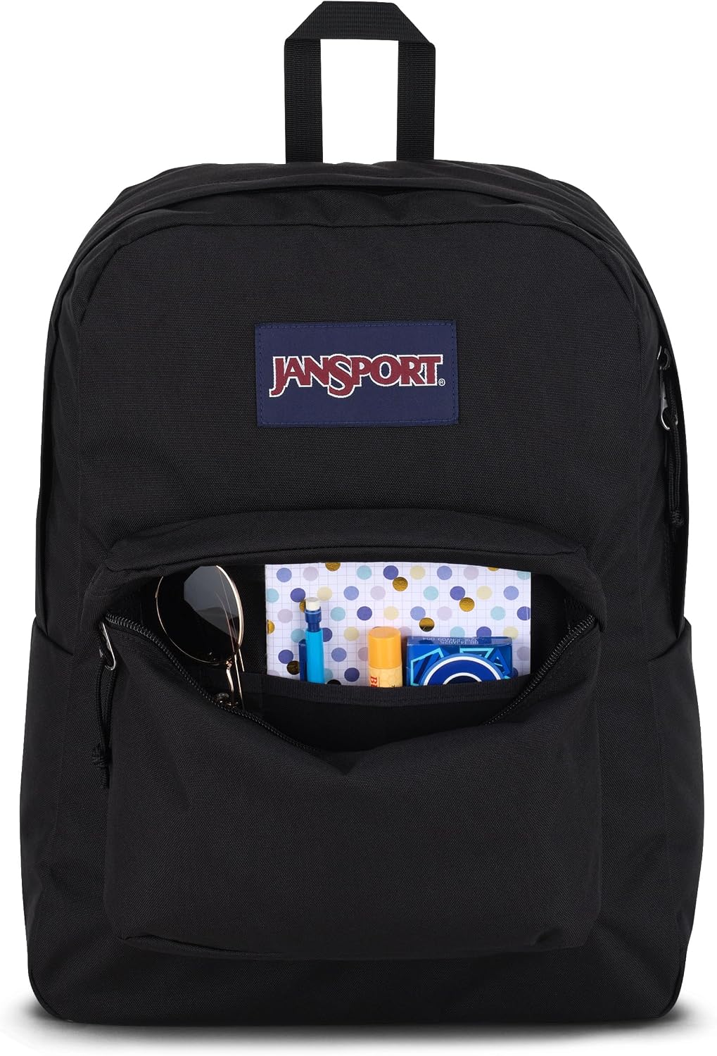 Durable. Lightweight Bookbag with 1 Main Compartment