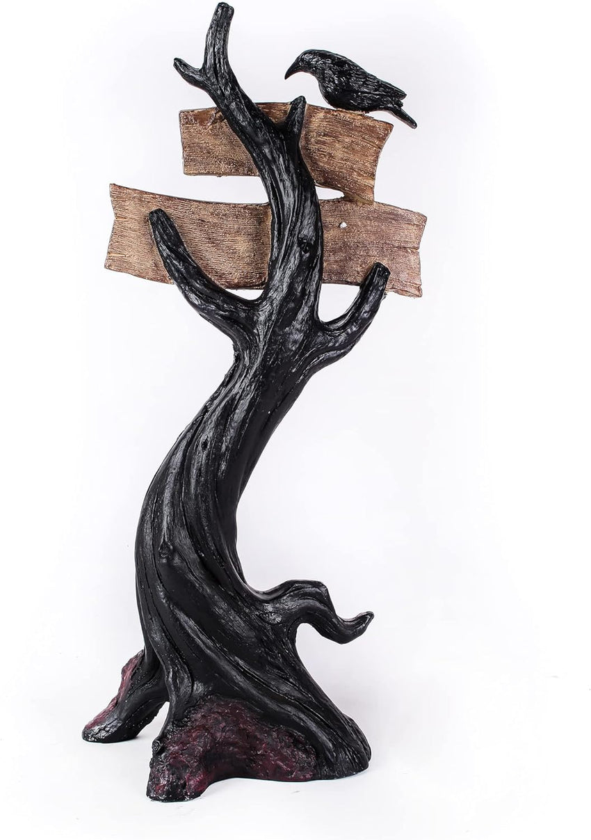 Desktop Decoration. Black. Happy Halloween Tree 32 inches