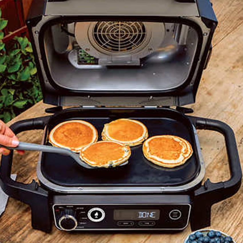 Professional Outdoor Grill and Smoker. Built-in Thermometer. 7-in-1 main grill. BBQ Smoker. Air Fryer. Bake. Bake. dehydrate. Grill. Firewood Pellet. Portable. electric (updated)