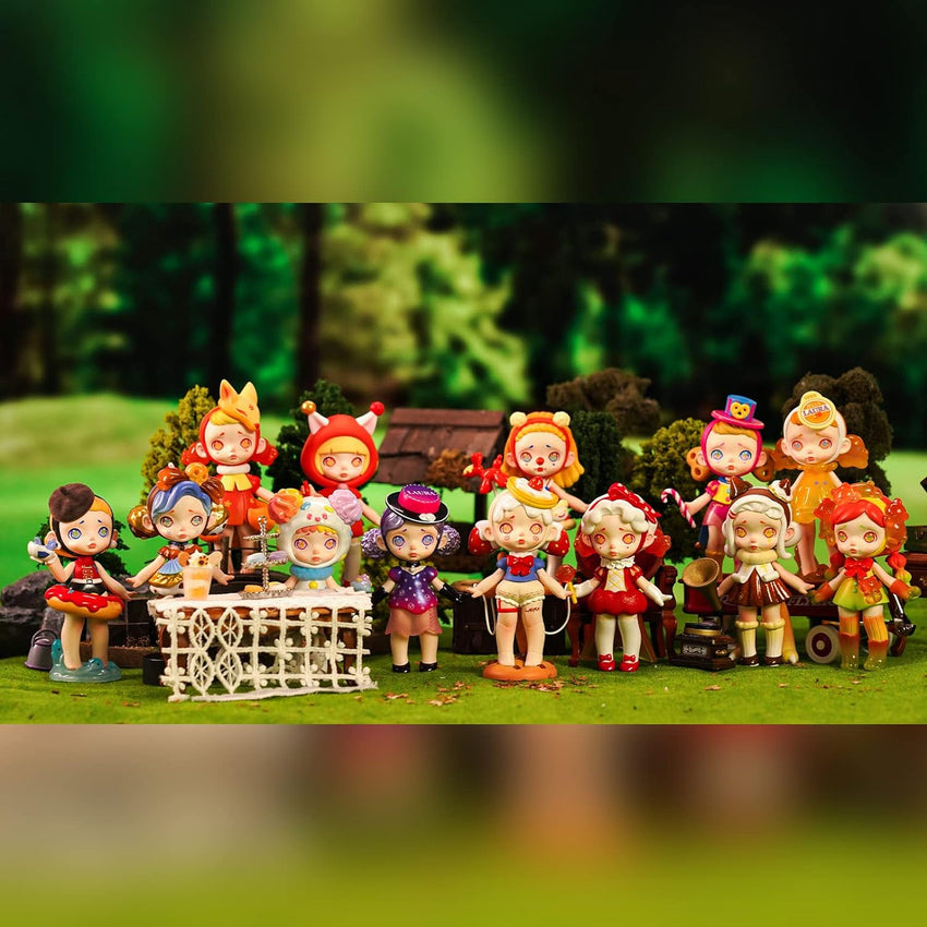 12-Pack Blind Box. Fashion Trendsetters Series Cute Blind Box Action Figures Popular Collectible Toys Birthday Halloween Christmas Gifts