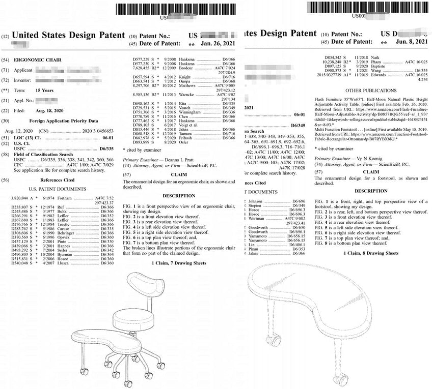 Pipersong Meditation Chair. Home Office Desk Chair. Cross Legged Chair with Lumbar Support and Adjustable Stool