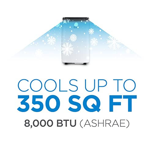 8.000 BTU Portable Air Conditioner up to 350 Sq.ft with Remote Control