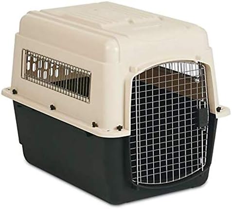 Petmate Ultra Vari Dog Kennel for Extra Large Dogs (Durable. Heavy Duty Dog Travel Crate. Made with Recycled Materials. 48 in. Long) 90 to 125 lbs. Made in USA